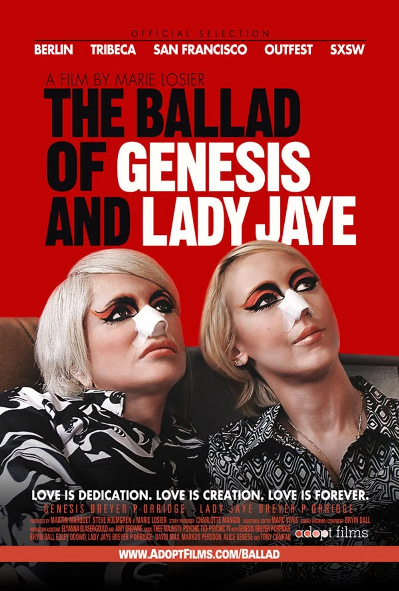 Poster van The Ballad of Genesis and Lady Jaye