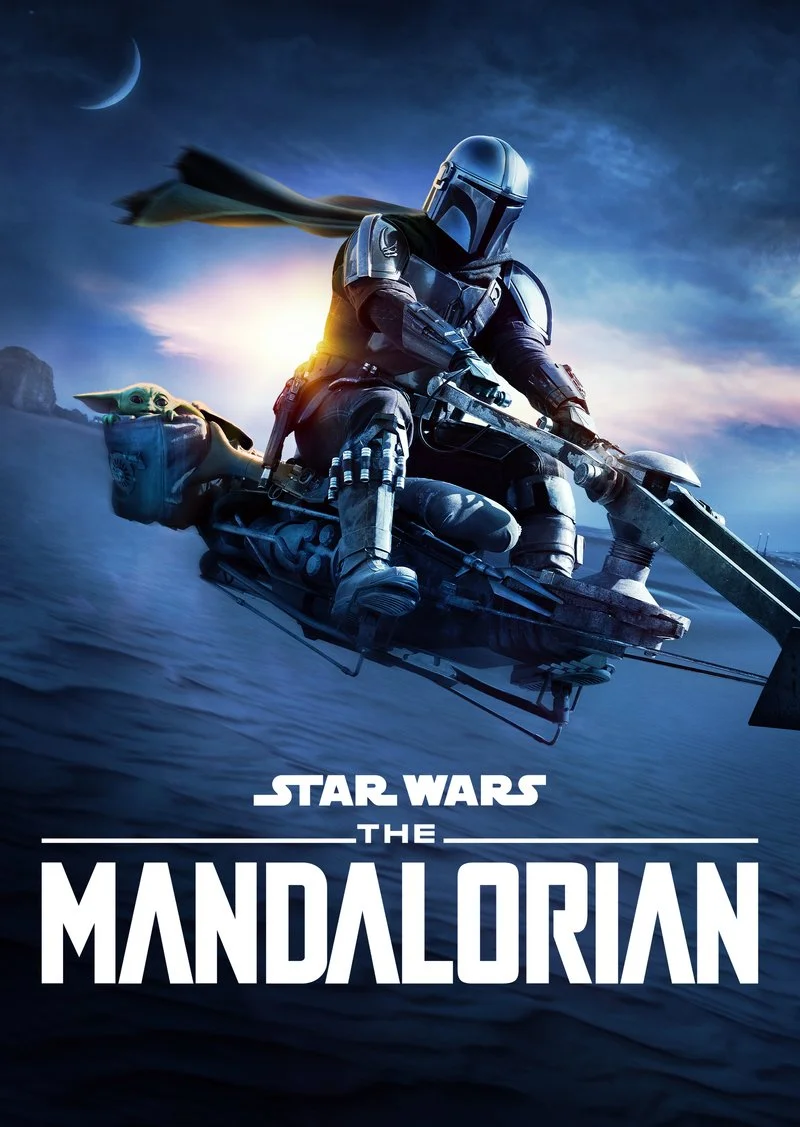 Poster van The Mandalorian