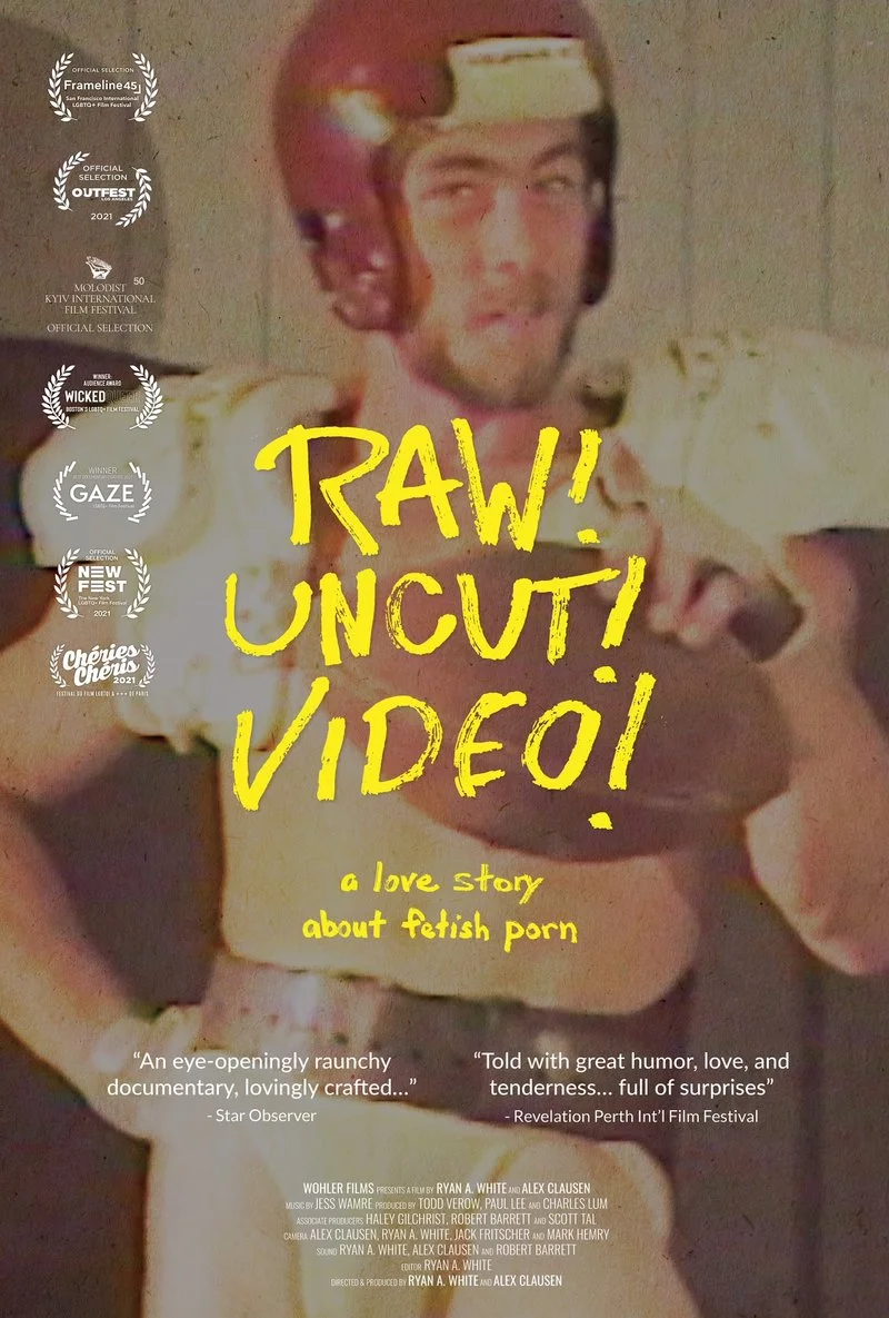 Poster van Raw! Uncut! Video!