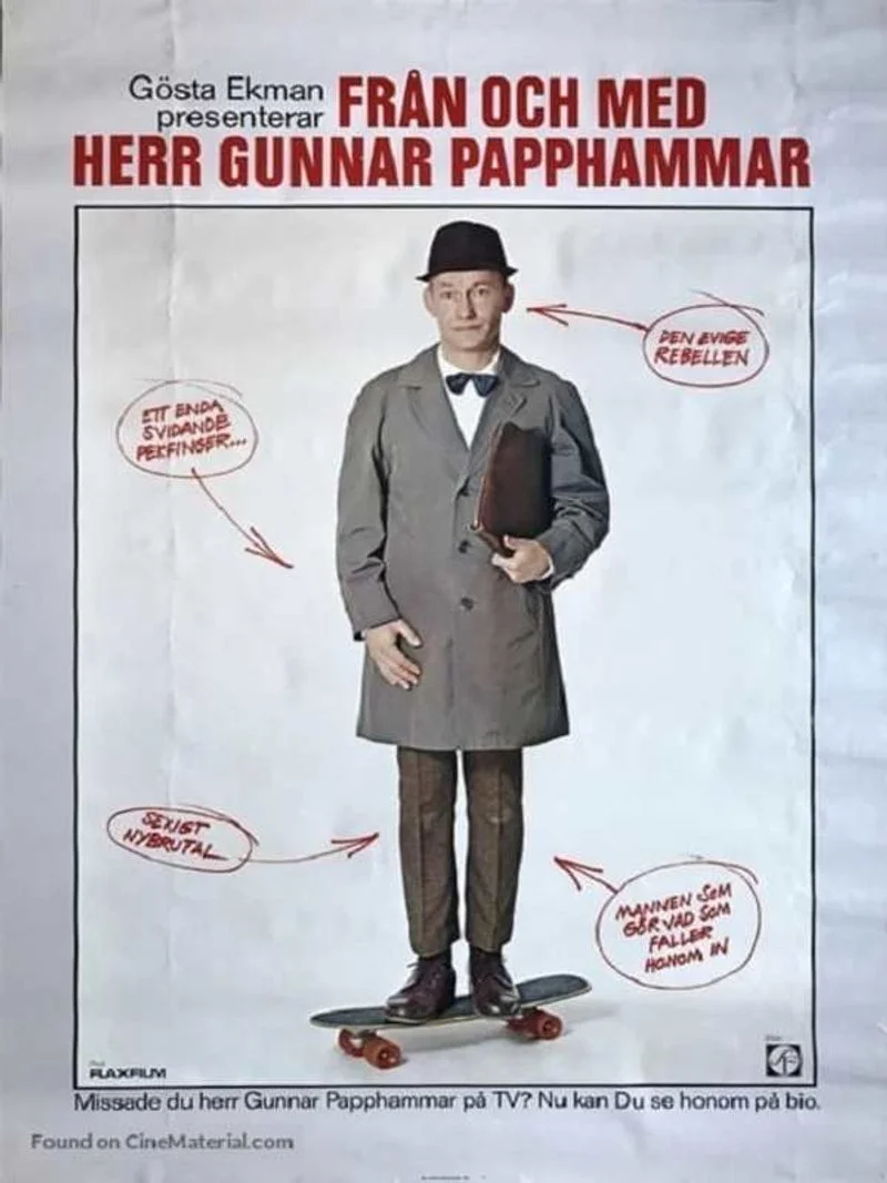 Poster van From Mr. Gunnar Papphammar