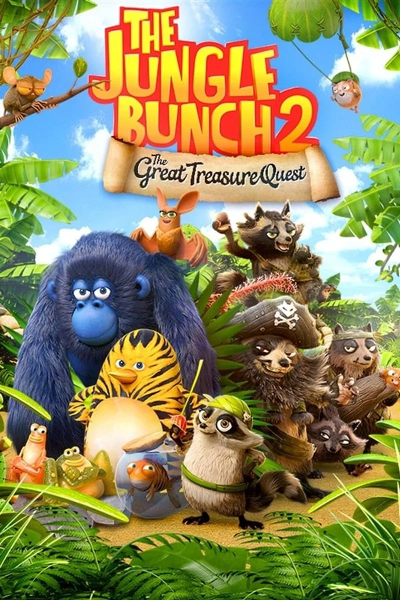 Poster van The Jungle Bunch 2: The Great Treasure Quest