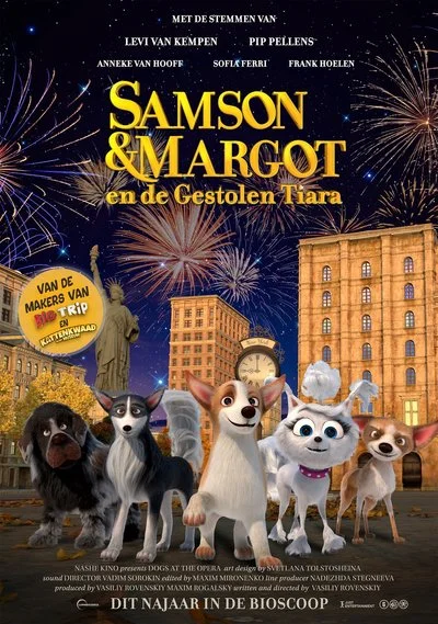Poster Samson & Margot en de Gestolen Tiara