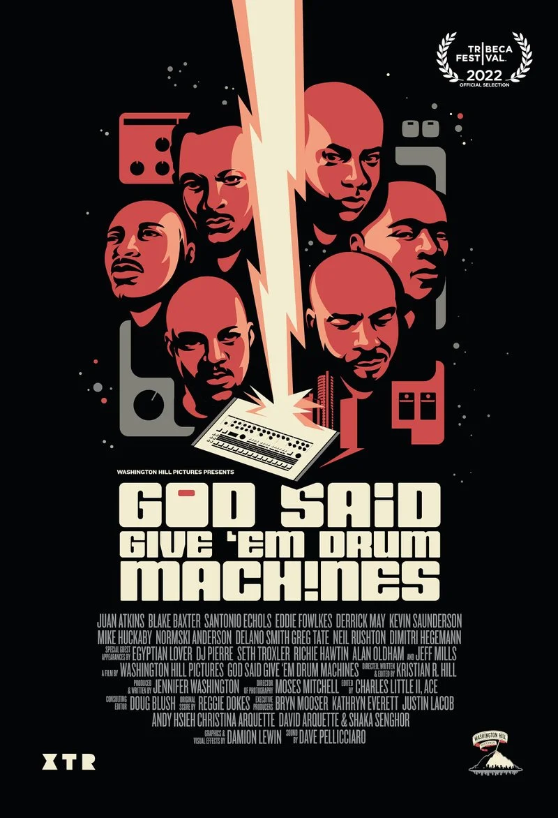 Poster van God Said Give 'Em Drum Machines