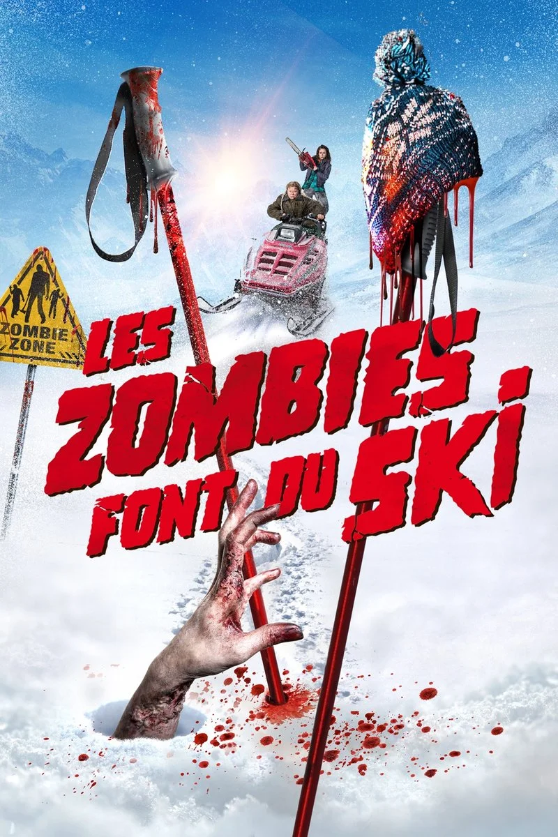 Affiche de Les zombies font du ski