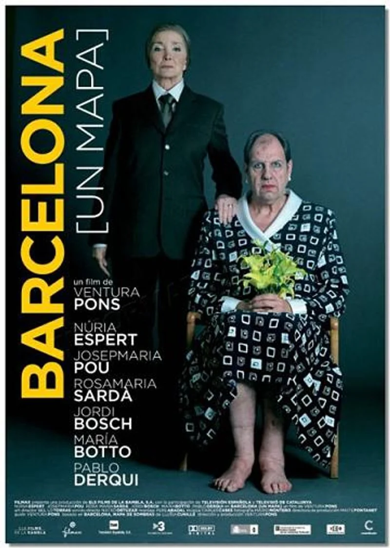Affiche de Barcelona (un mapa)