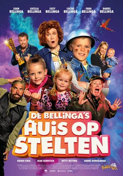 Affiche De Bellinga's: Huis op Stelten