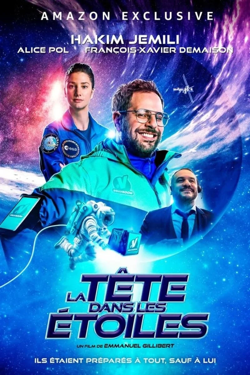 Poster van Head in the Clouds