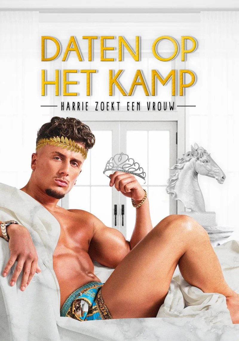 Poster van Daten op het kamp: Harrie zoekt een vrouw