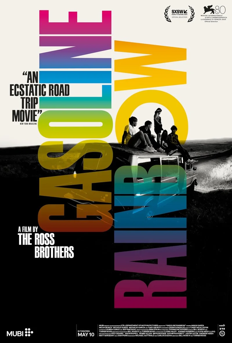Poster van Gasoline Rainbow