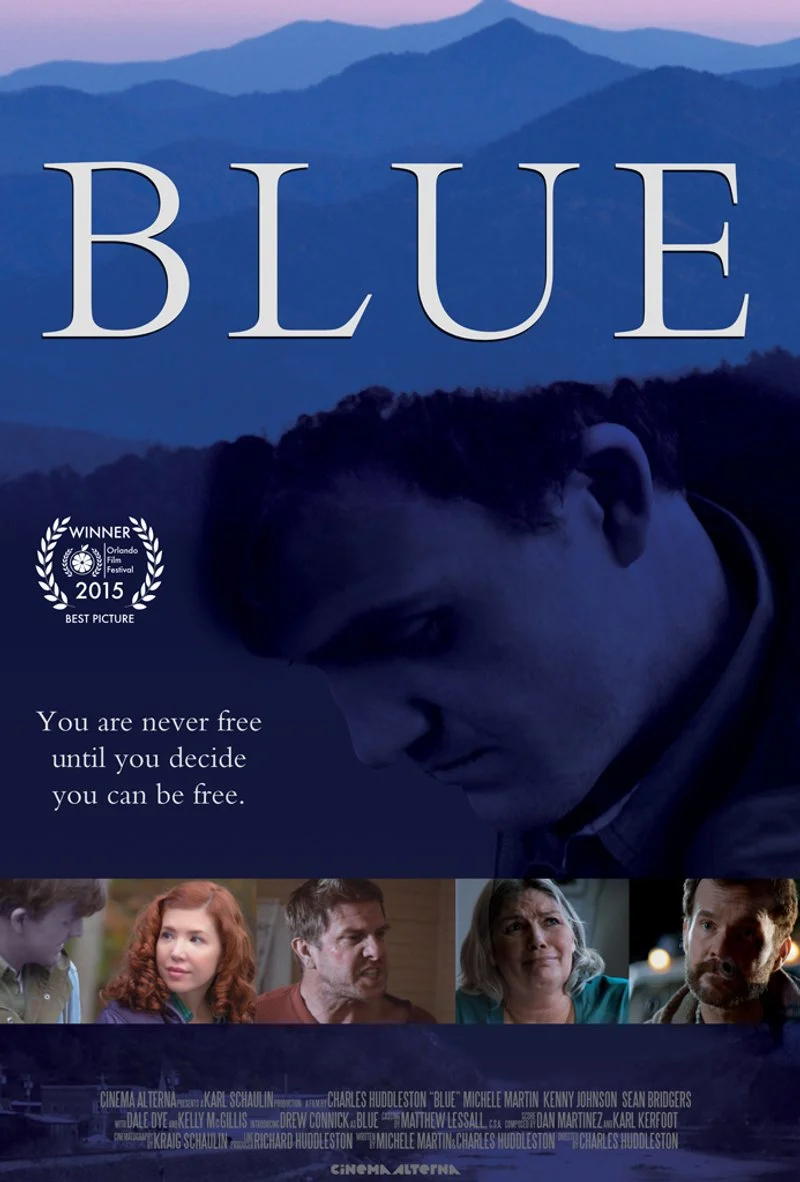 Poster van Blue