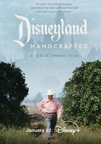 Affiche Disneyland Handcrafted