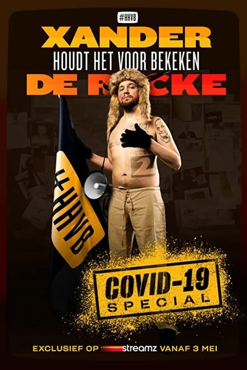 Affiche de Xander De Rycke - Houdt het voor Bekeken - Covid-19