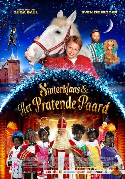 Poster Sinterklaas en het pratende paard