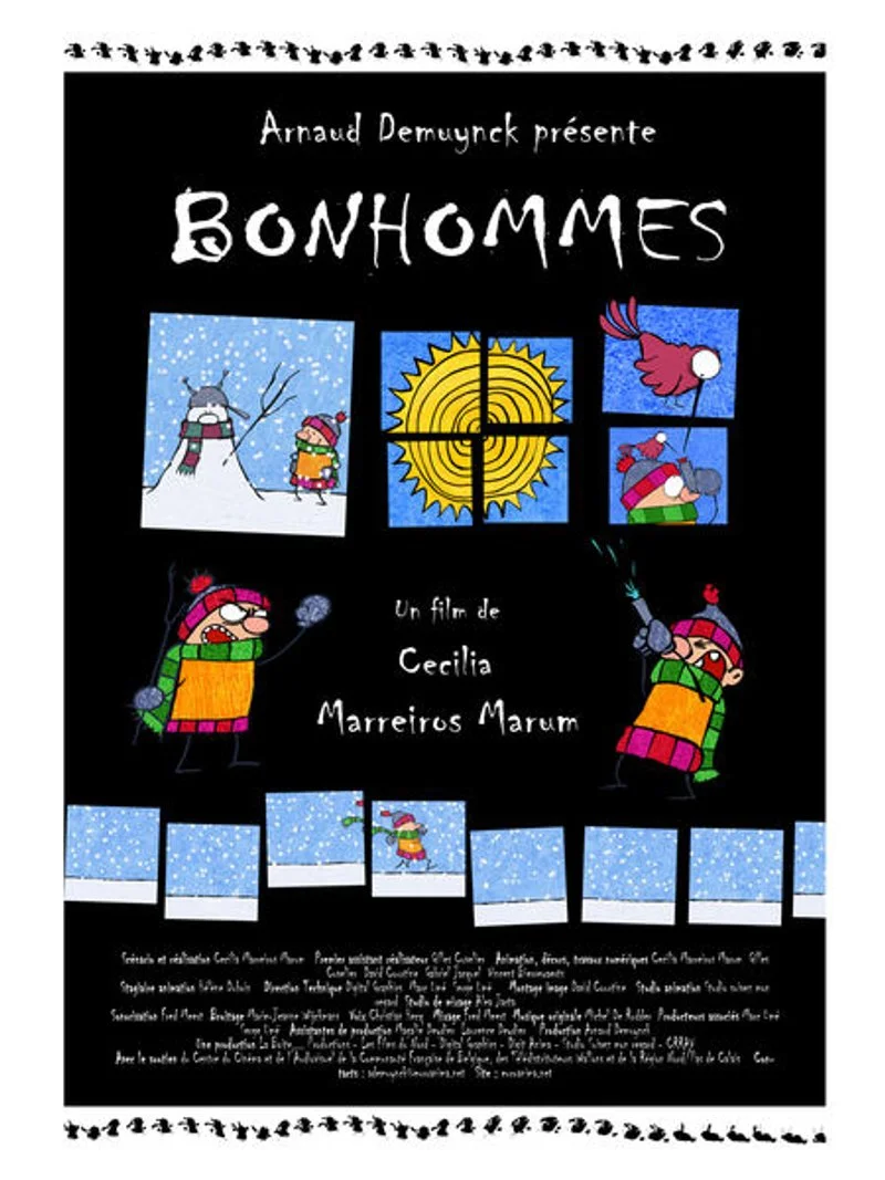 Poster van Bonhommes