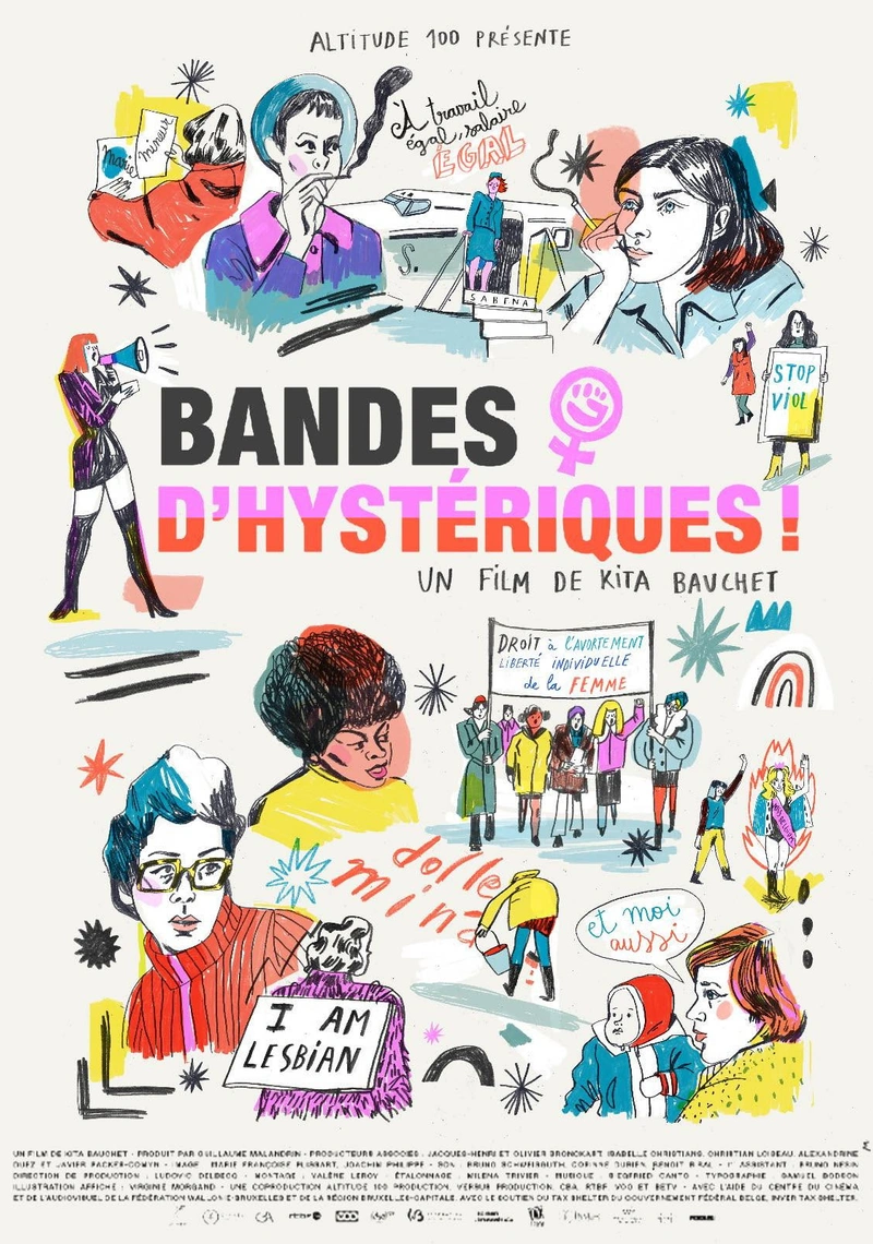 Poster van Bandes d'hystériques