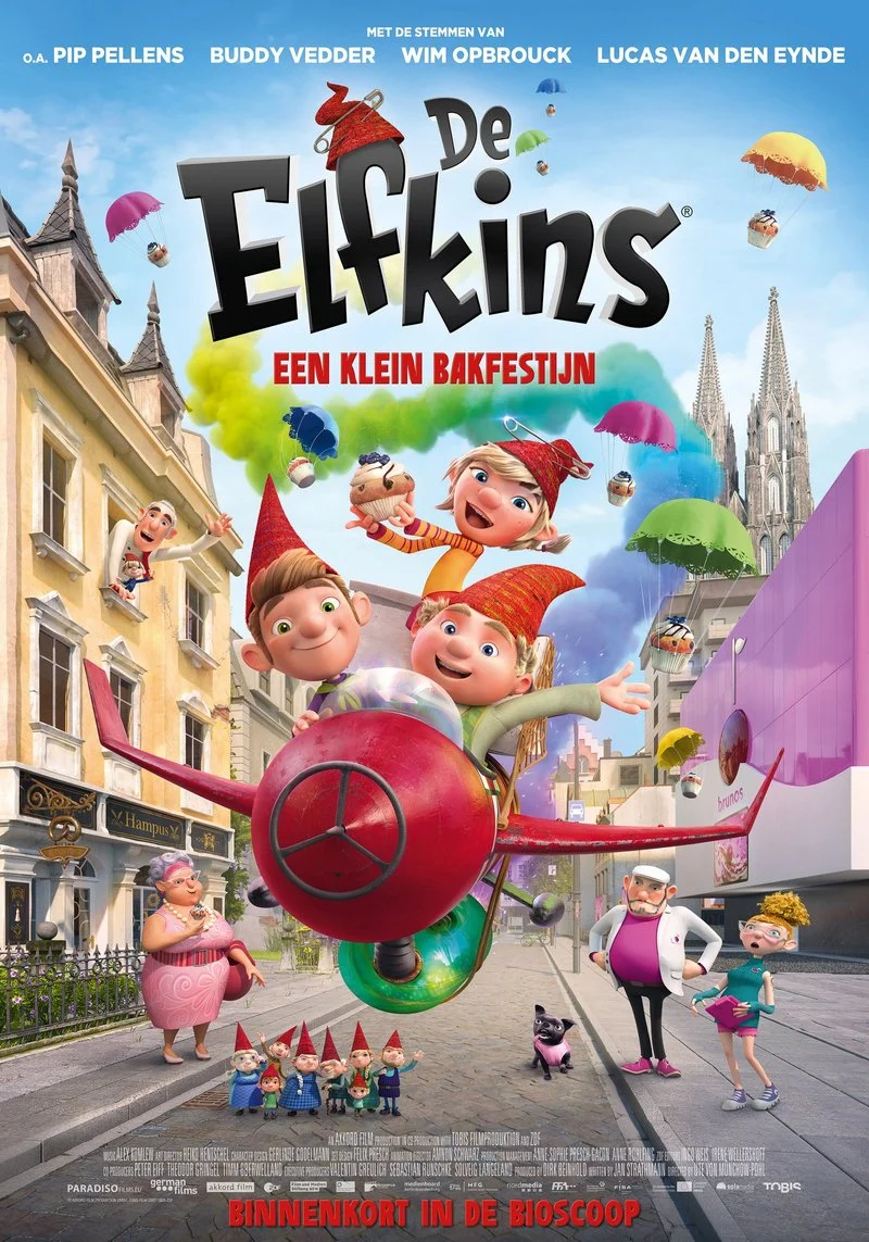 Poster van De Elfkins - Een Klein Bakfestijn