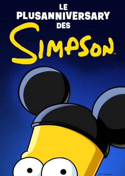 Affiche Le Plusanniversary des Simpson