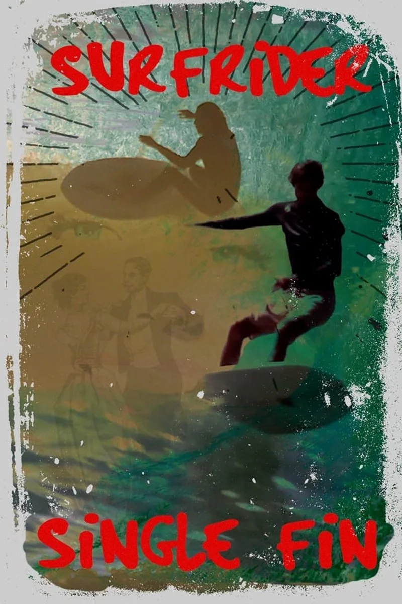 Affiche de Surf Rider Single Fin