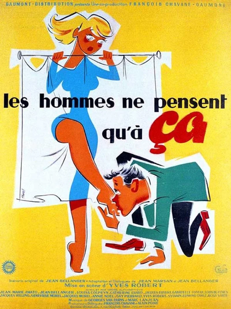 Affiche de Les hommes ne pensent qu'à ça
