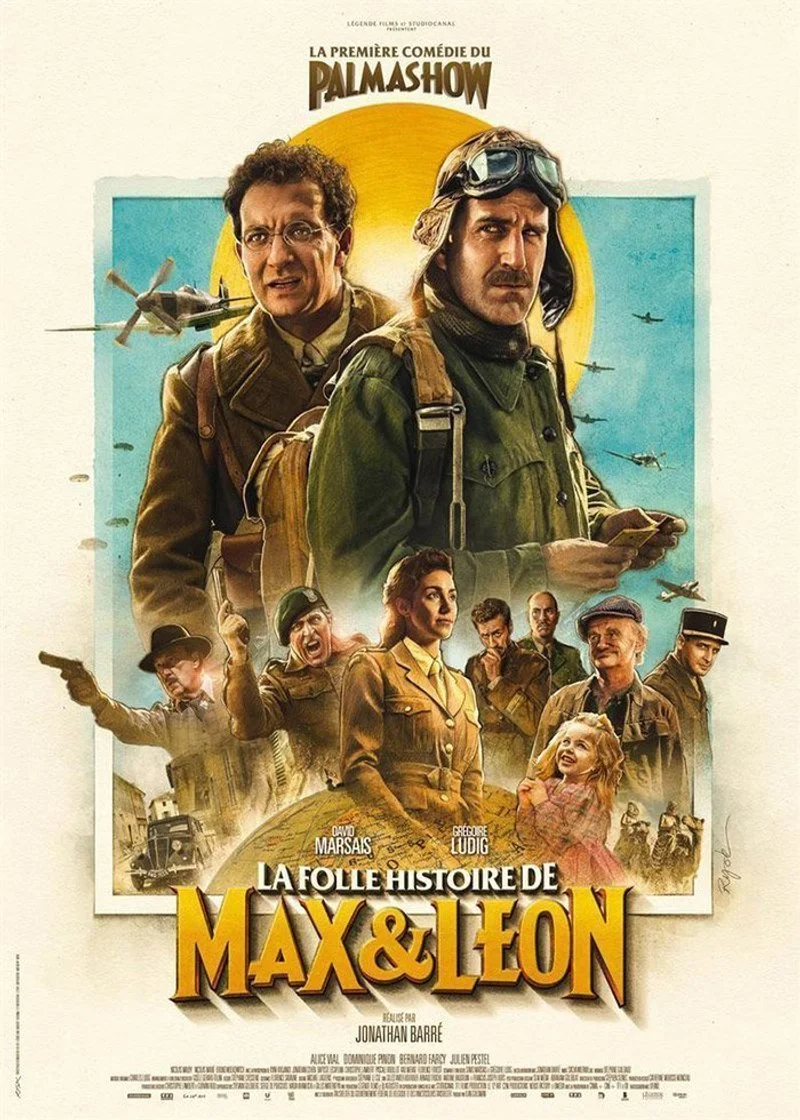 Poster van La Folle Histoire de Max et Léon
