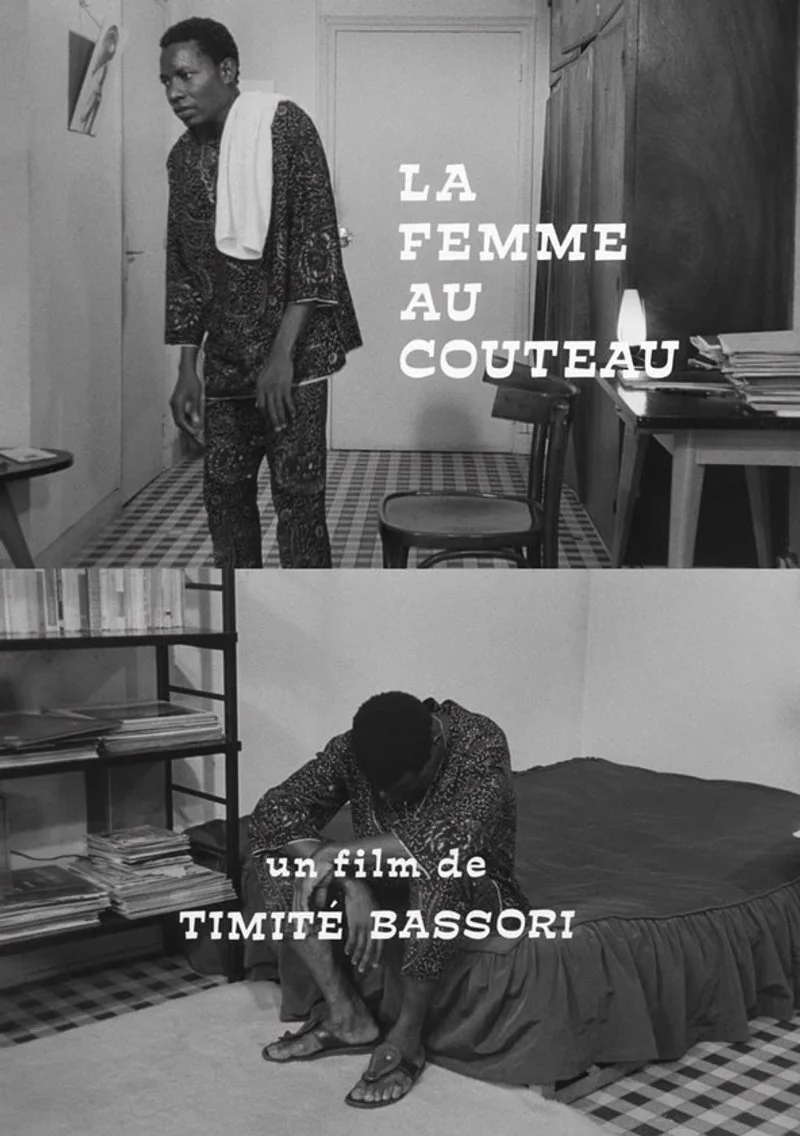 Poster van The Woman With a Knife