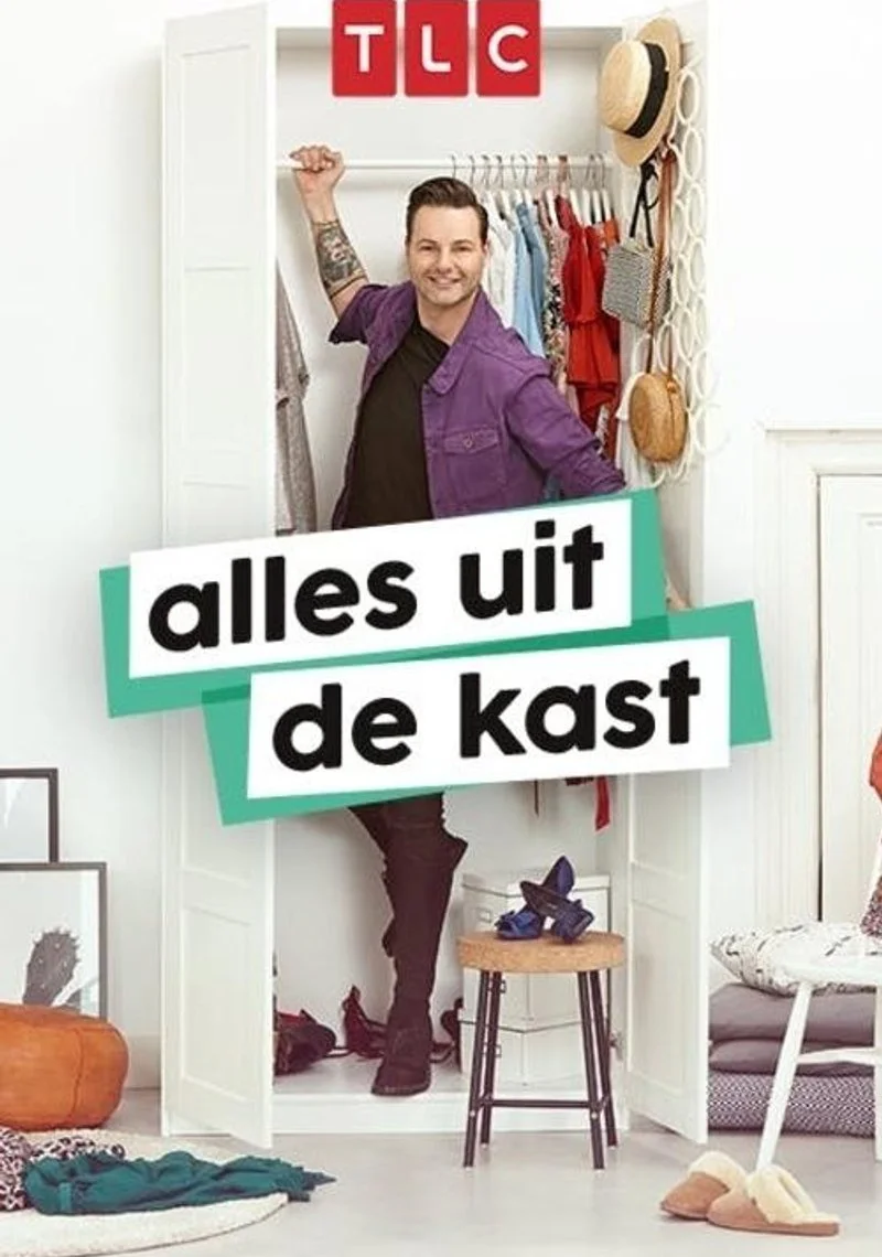 Poster van Fred van Leer: Alles uit de kast