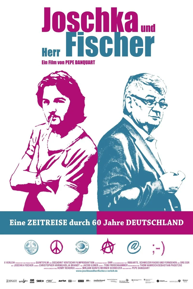 Poster van Joschka und Herr Fischer