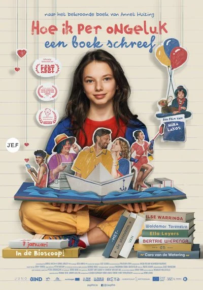Poster Hoe ik per ongeluk een boek schreef