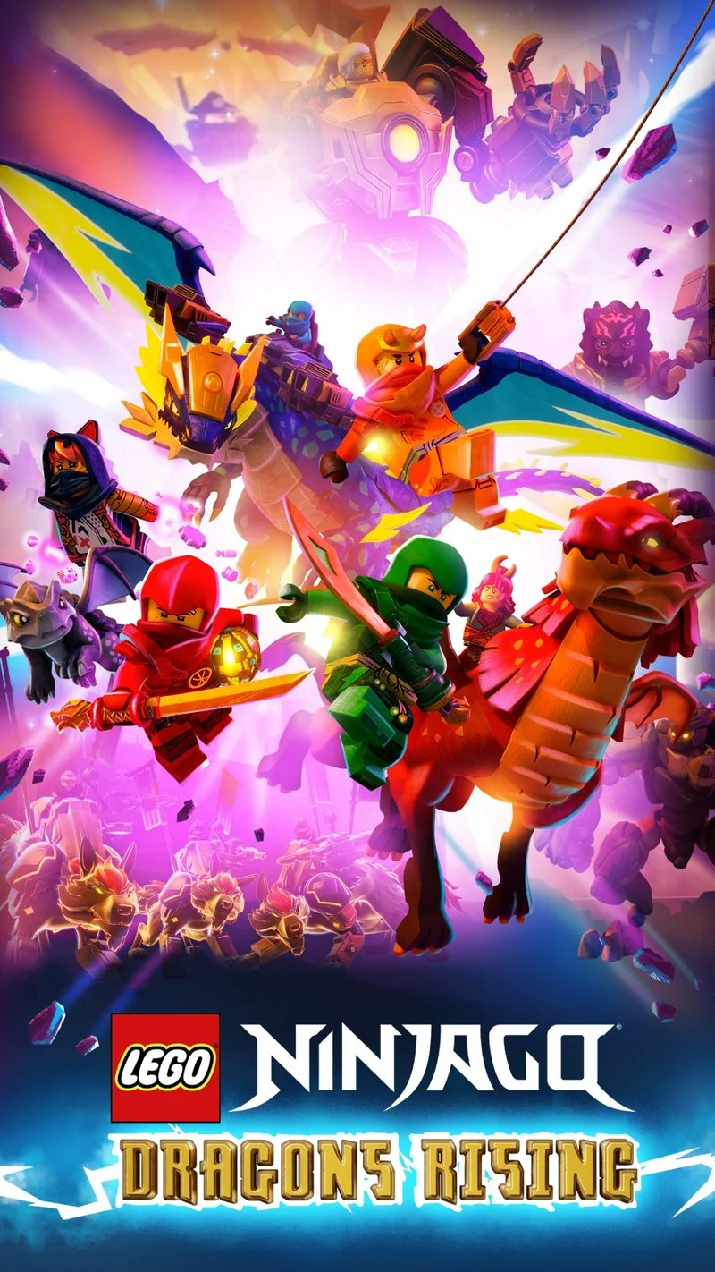 Affiche de LEGO Ninjago : Le soulèvement des dragons