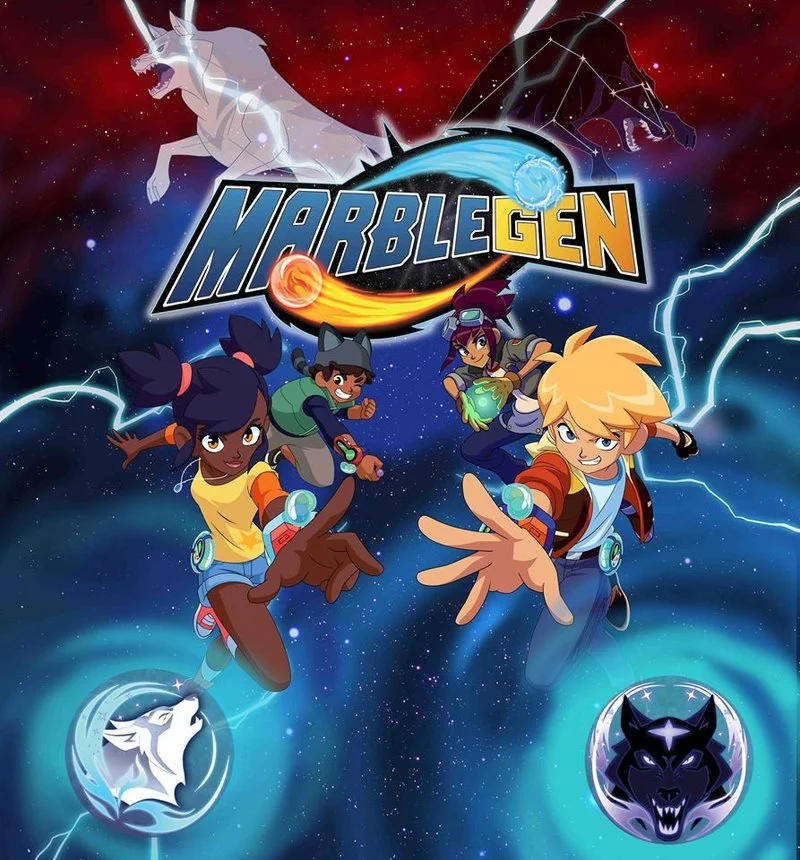 Poster van Marblegen