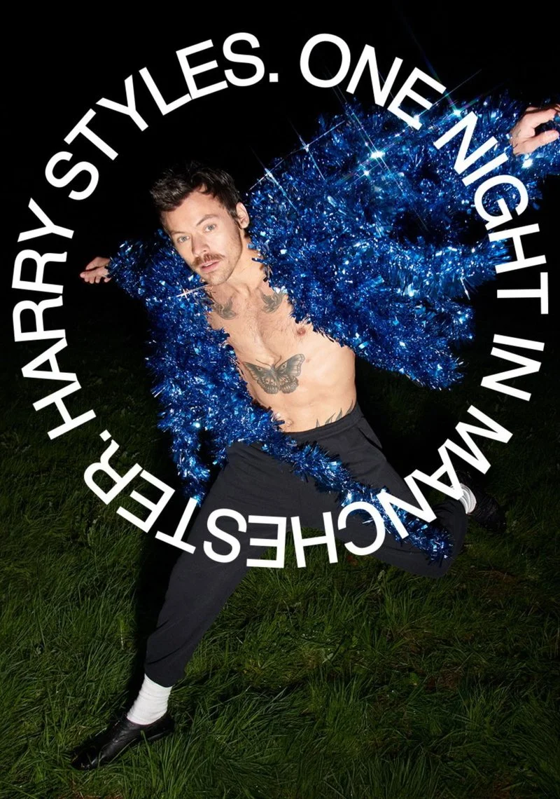 Poster van Harry Styles. One Night In Manchester.