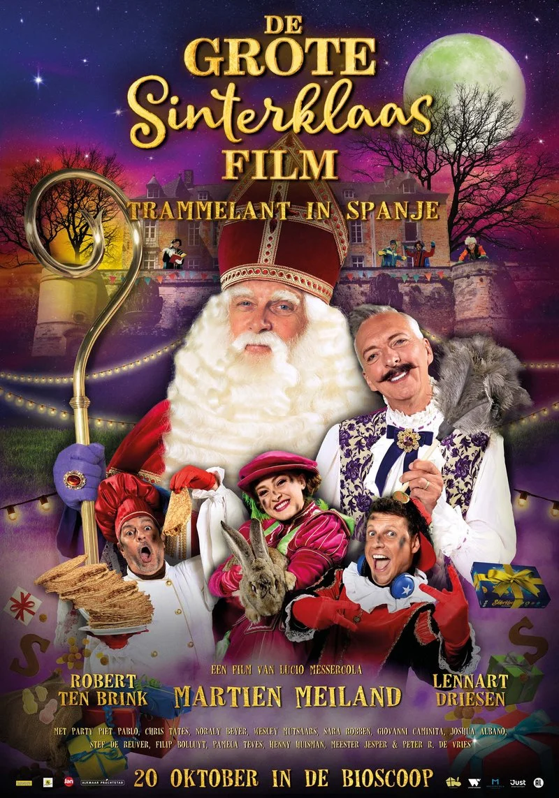 Affiche de De Grote Sinterklaasfilm: Trammelant in Spanje