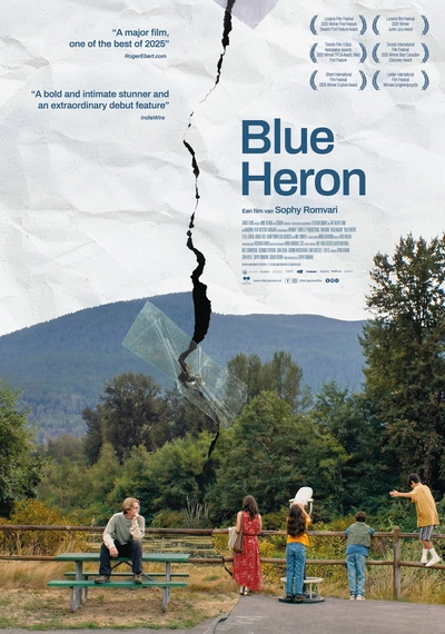Poster Blue Heron