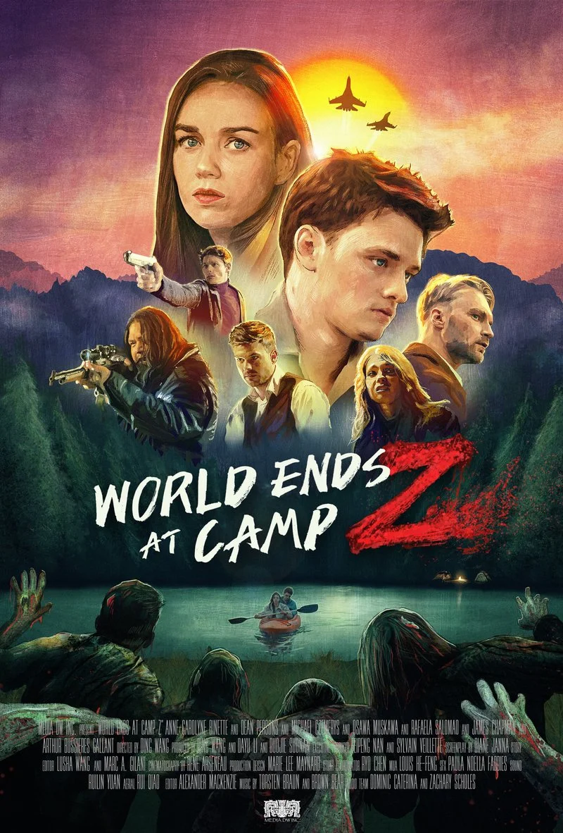 Poster van World Ends at Camp Z