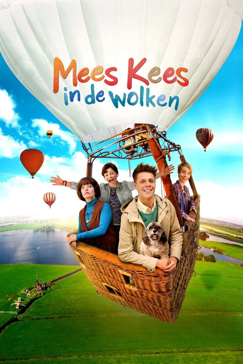 Poster van Mees Kees in de Wolken