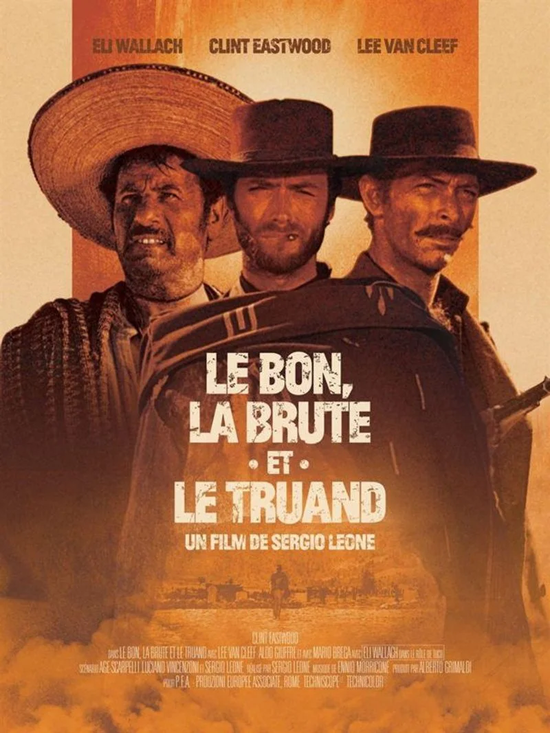 Poster van Le Bon, la brute et le truand