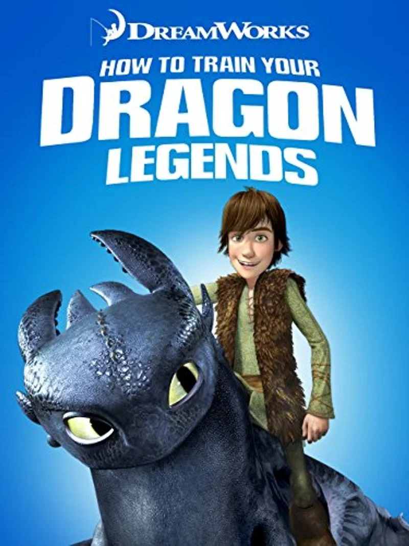 Poster van DreamWorks How to Train Your Dragon Legends