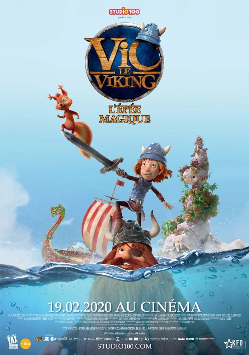 Affiche de Wickie en het magische zwaard