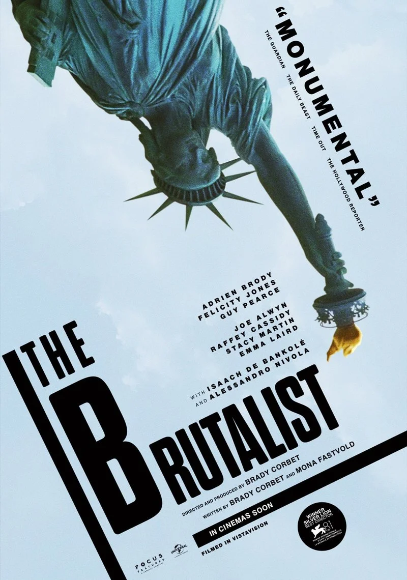 Poster van The Brutalist