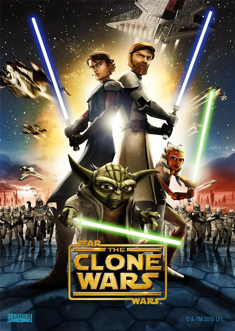 Affiche de Star Wars : The Clone Wars