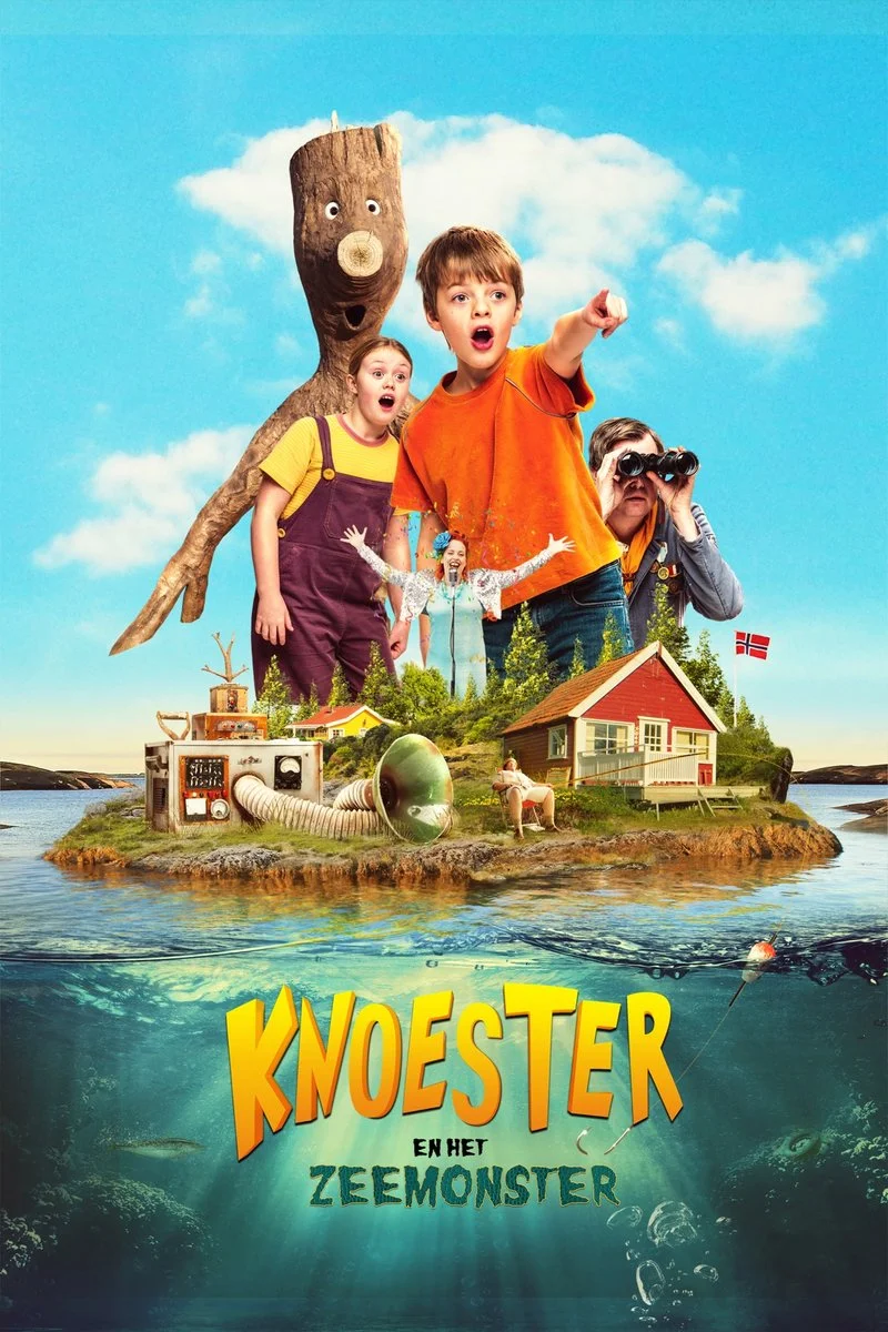 Poster van Knoester en het zeemonster