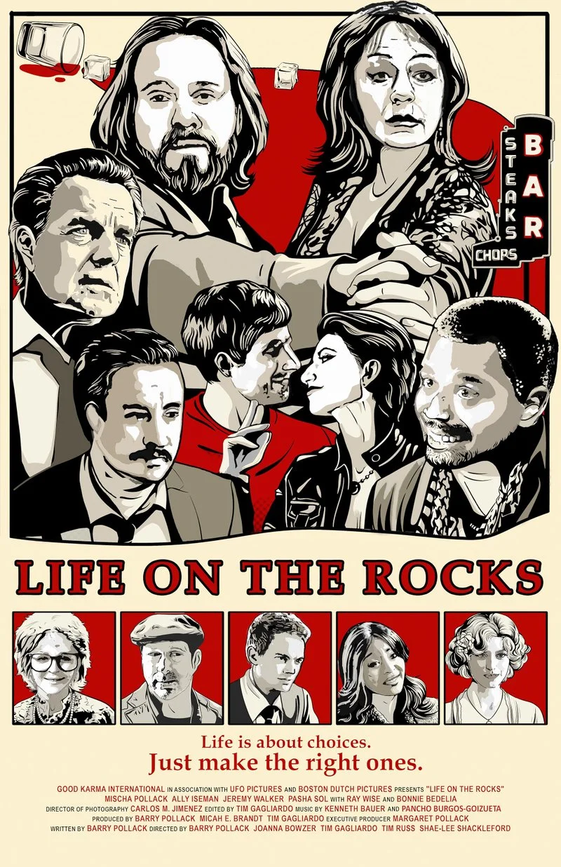 Poster van Life on the Rocks