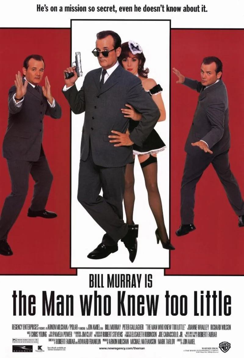 Poster van The Man Who Knew Too Little