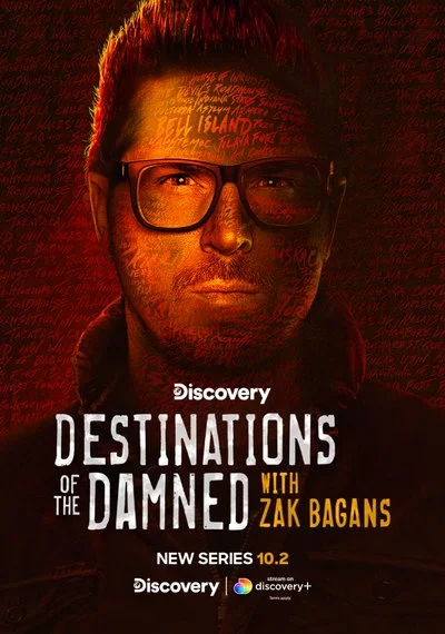 Affiche Destinations of the Damned With Zak Bagans