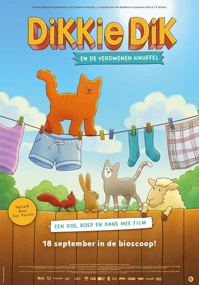Affiche Dikkie Dik en de verdwenen knuffel