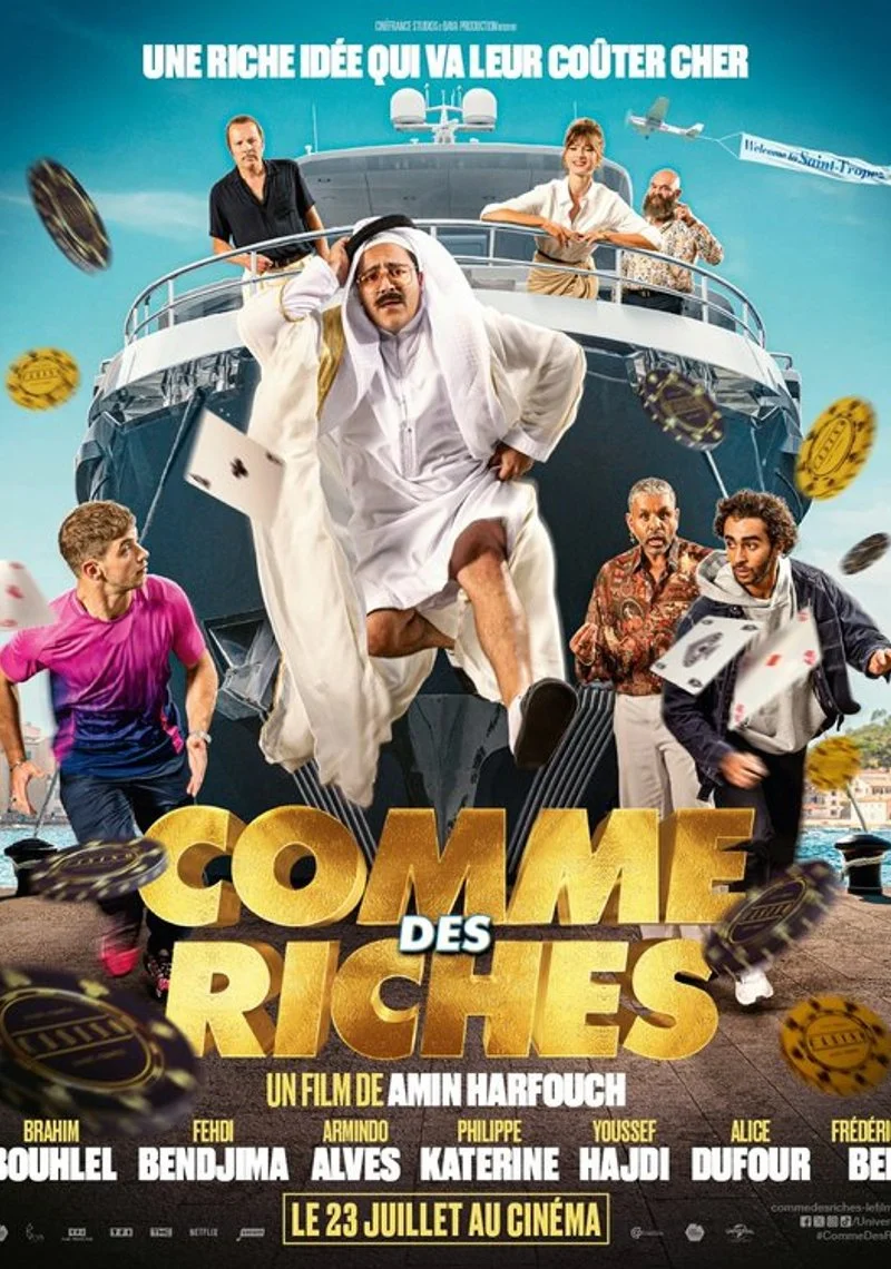 Poster van Comme des riches
