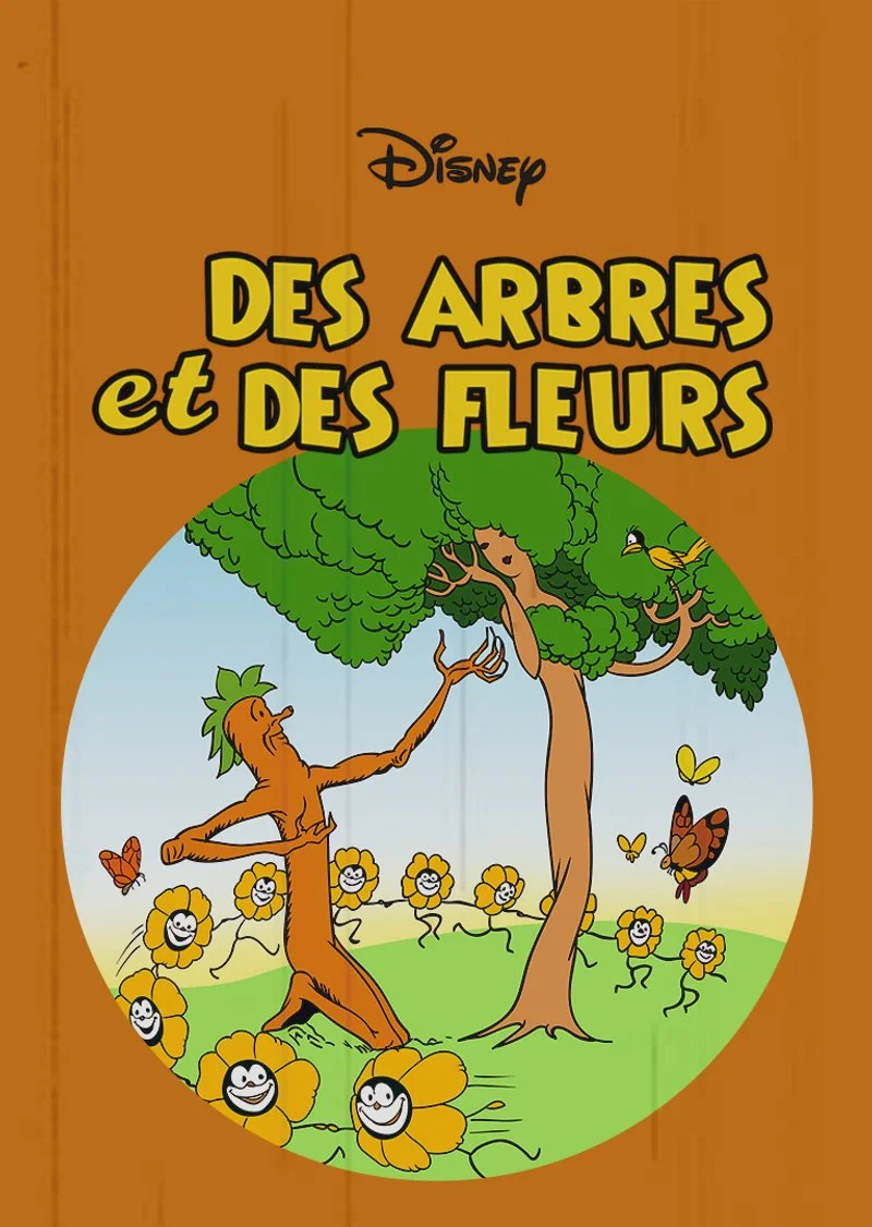 Affiche de Des arbres et des fleurs