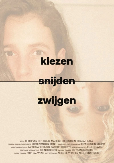 Affiche Kiezen, snijden, zwijgen