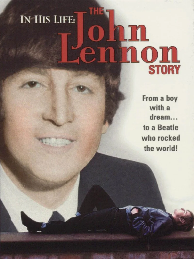 Poster van John Lennon & George Harrison - Guitar Gently Weeps