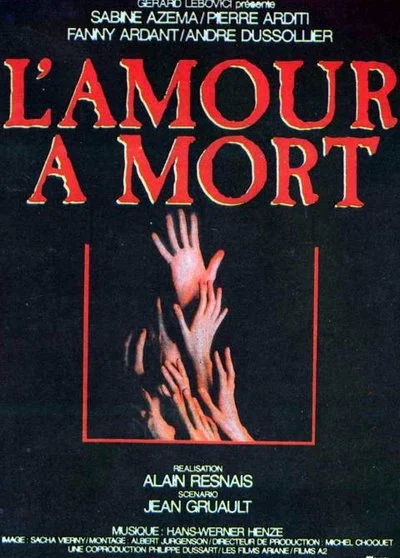 Poster L'Amour à mort